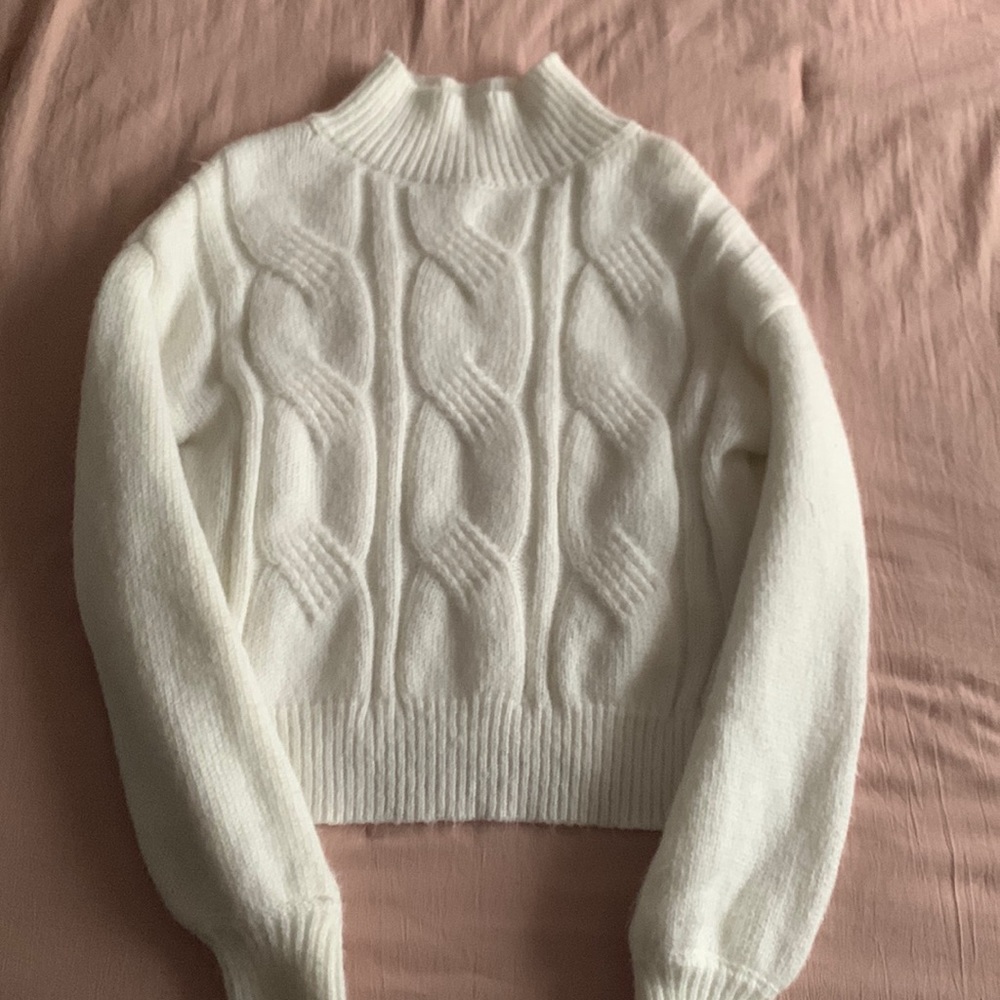 White sweater